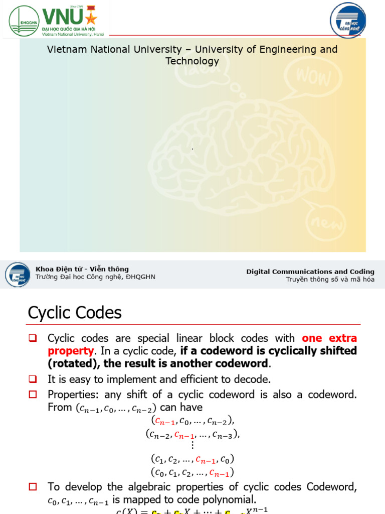 Cyclic Code | PDF
