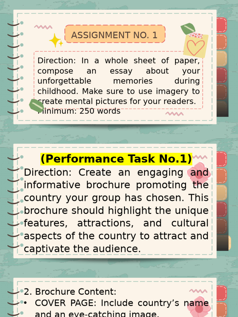 CW Lesson1 Ptask | PDF