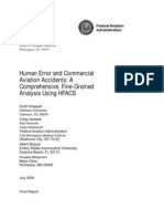 Commercial Aviation Accidents Analyzed with HFACS