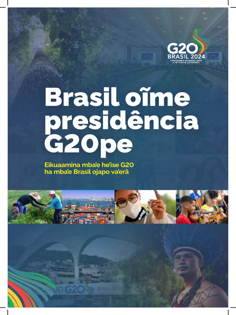 Brasil Preside G20 em 2024: Detalhes e Agenda | PDF | Economias ...