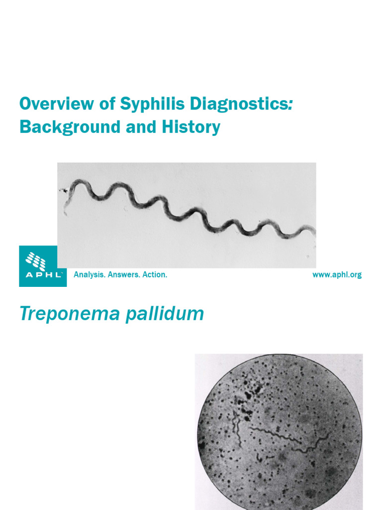 Syphilis Diagnostics Overview and Challenges | PDF | Infection ...