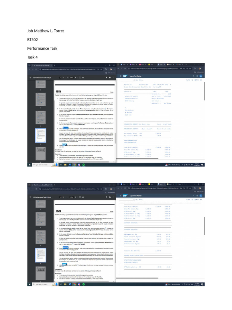 Understanding Payroll Receipts and Taxes | PDF