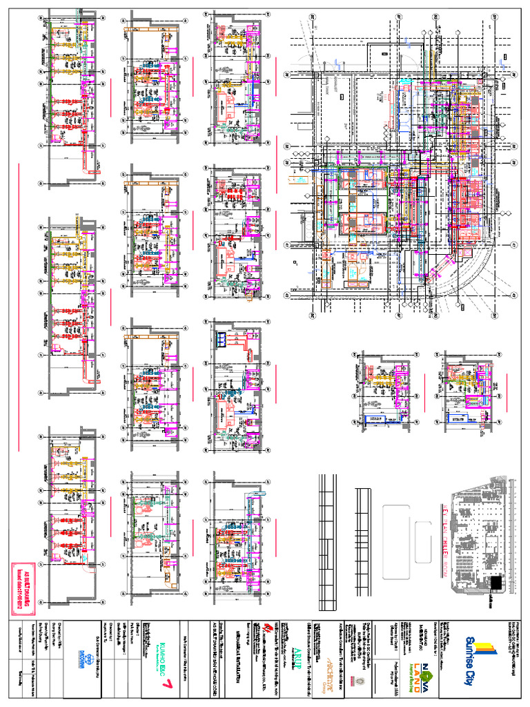 Basement 1 - Chiller Room - Piping System Layout P | PDF | Sustainable ...
