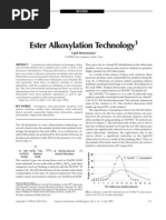 Download Ester Alkoxylation Tehnology by Sanjayka SN92486776 doc pdf