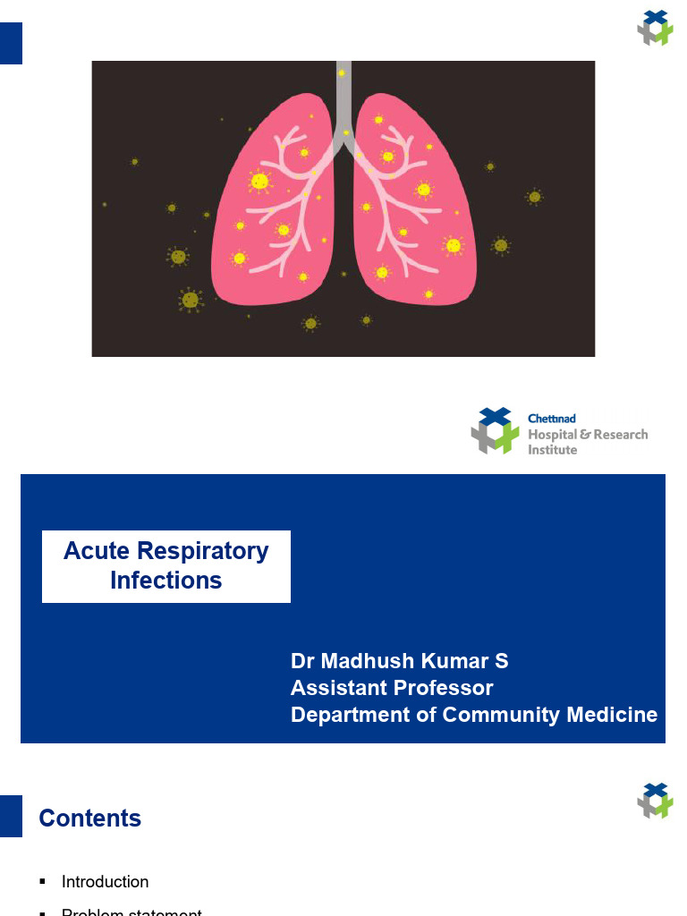 Understanding Acute Respiratory Infections | PDF | Pneumonia | Immunology