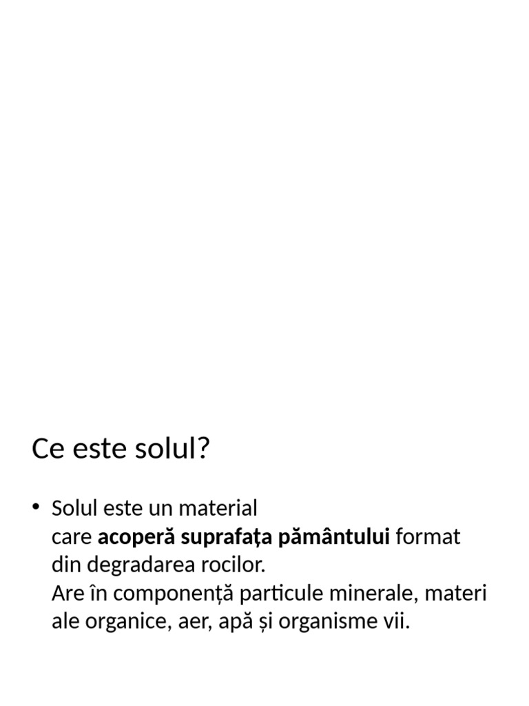Tipuri de Sol | PDF