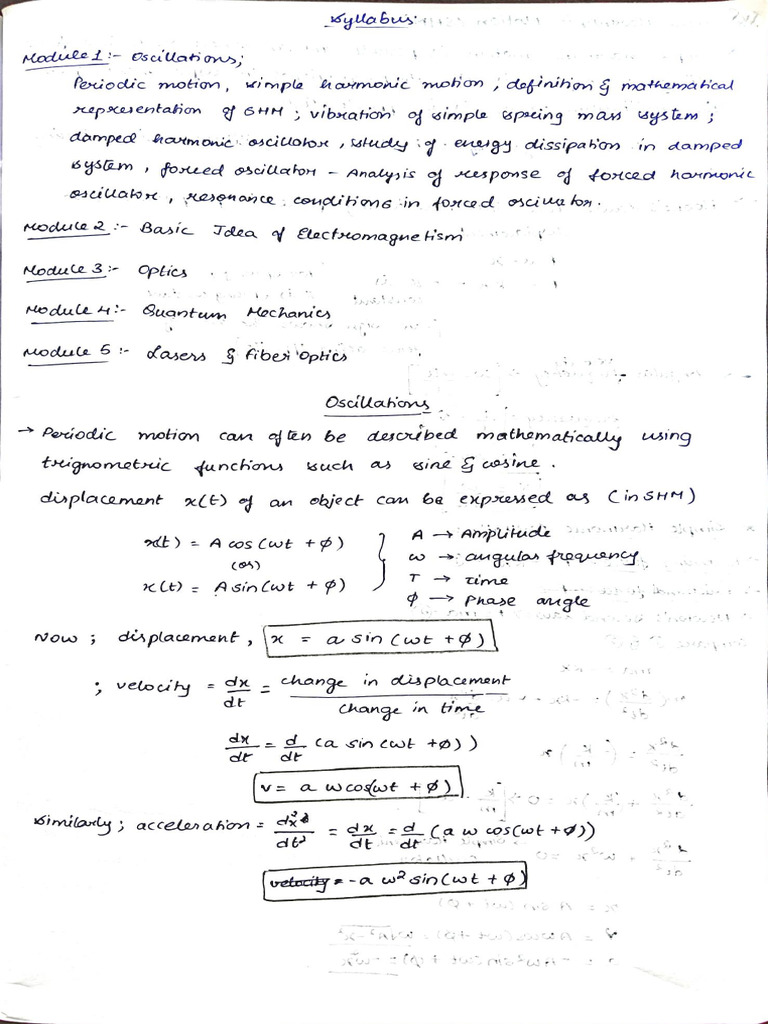 Phy Notes | PDF
