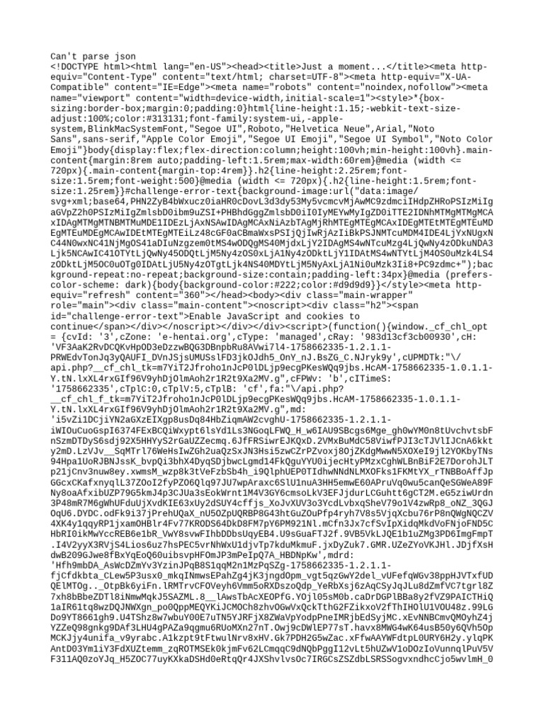 JSON Parsing Error Message | PDF | Json | Java Script