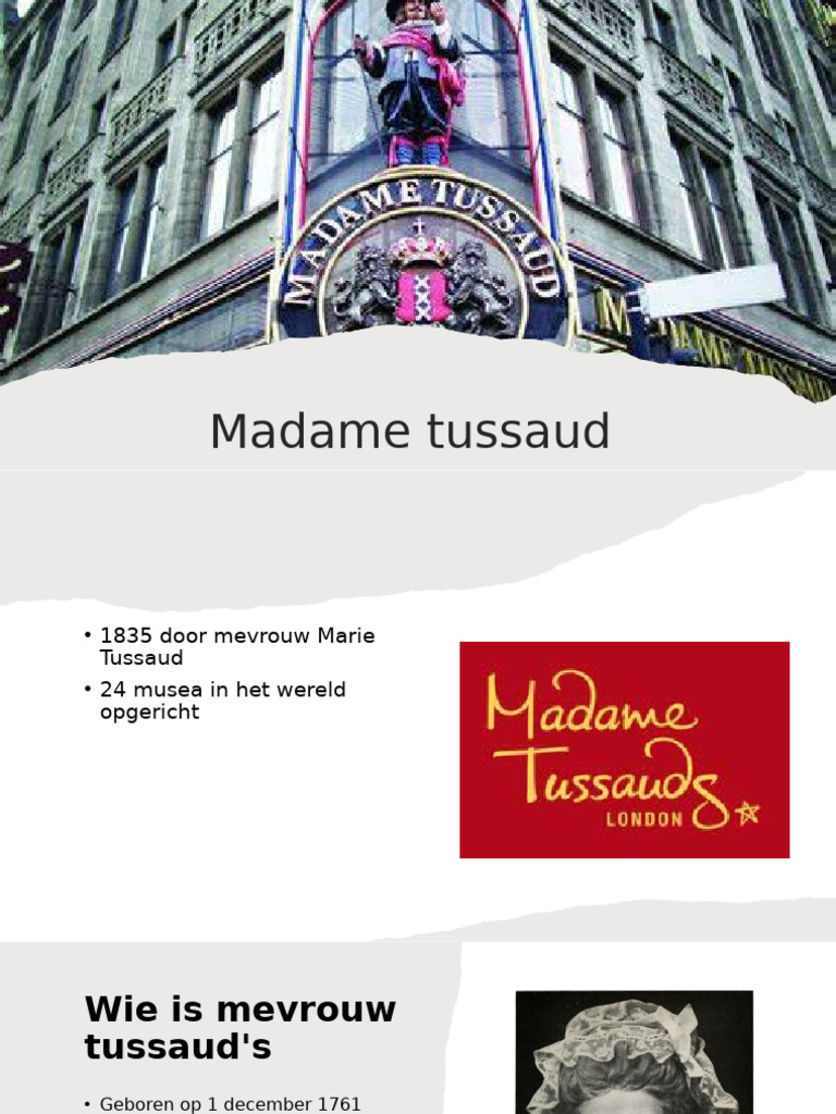 Madame Tussaud | PDF