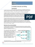 Computer-Assisted Instruction and Writing