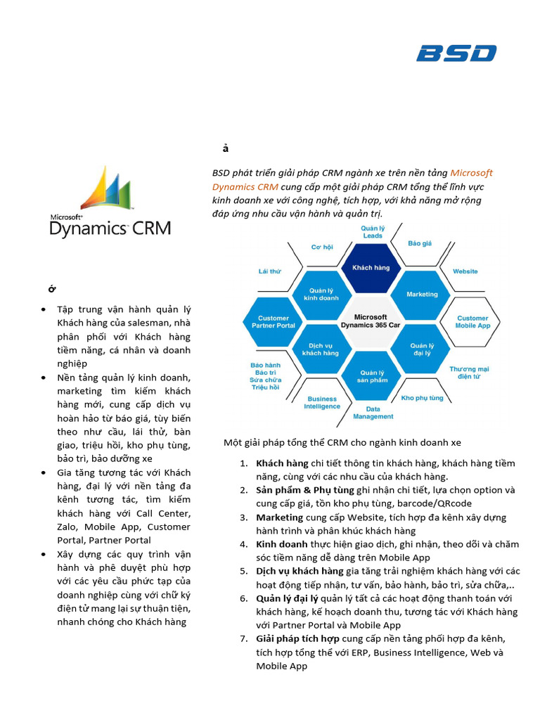Dynamics CRM Cars | PDF