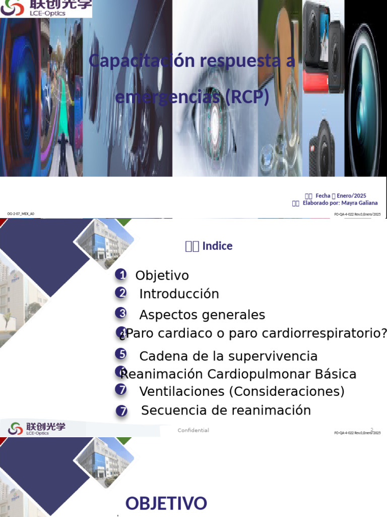 Capacitacion de RCP | PDF | Reanimación cardiopulmonar | Paro cardíaco