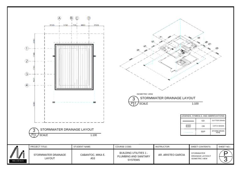 Stormwater Drainage Layout Plan | PDF