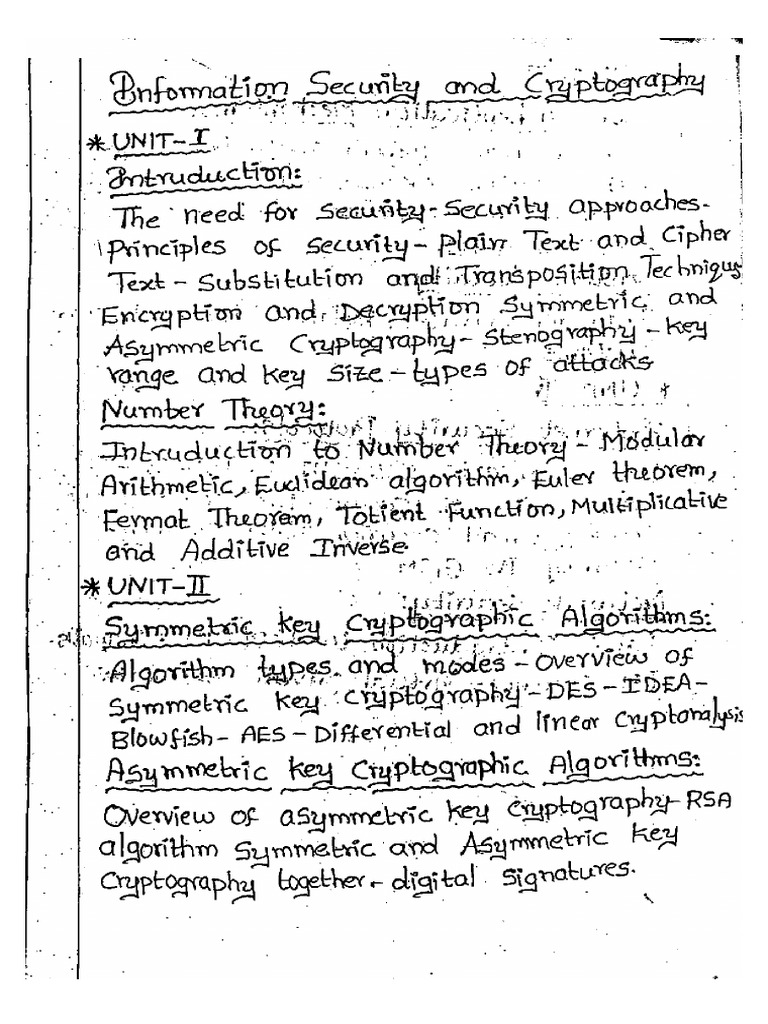 Information Security & Cryptography | PDF