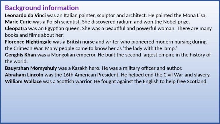 Background Information | PDF