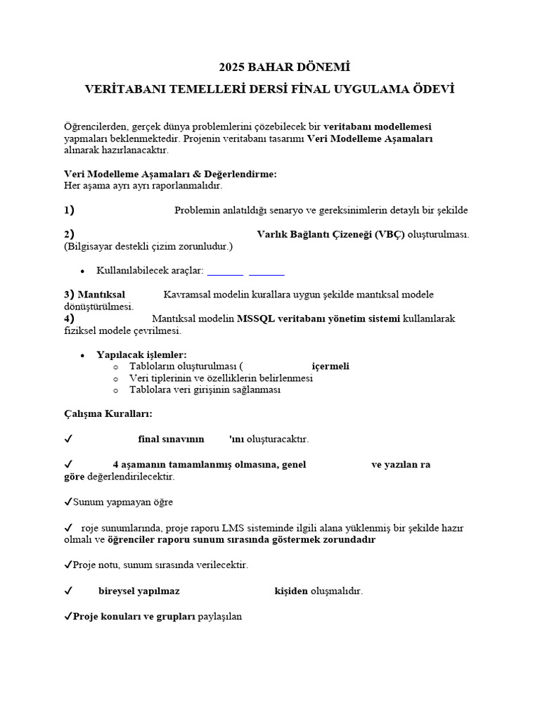 Proje Odevi Pdf