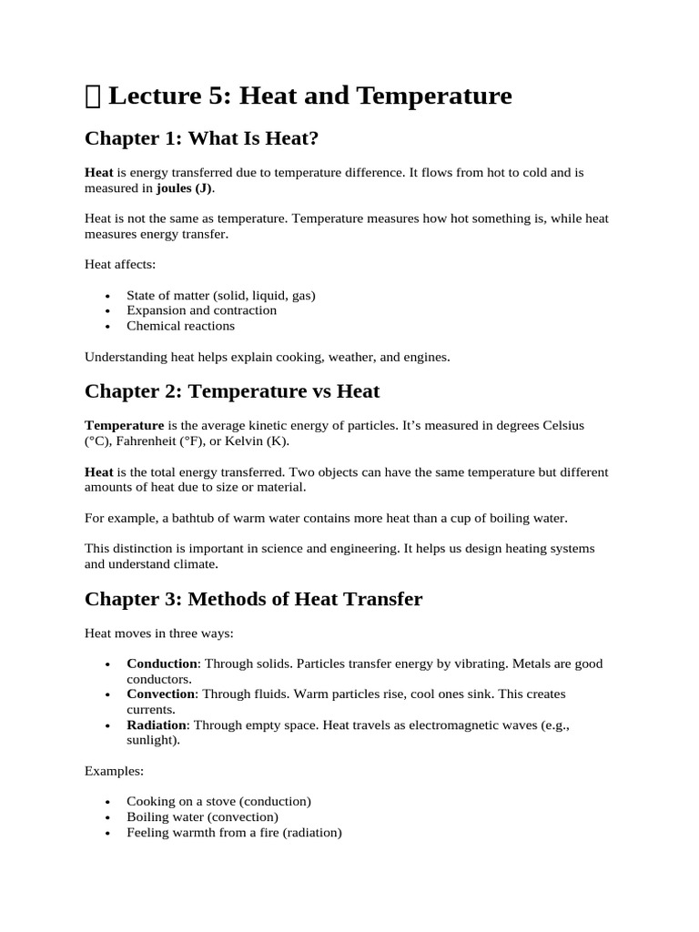 Lecture 5 | PDF