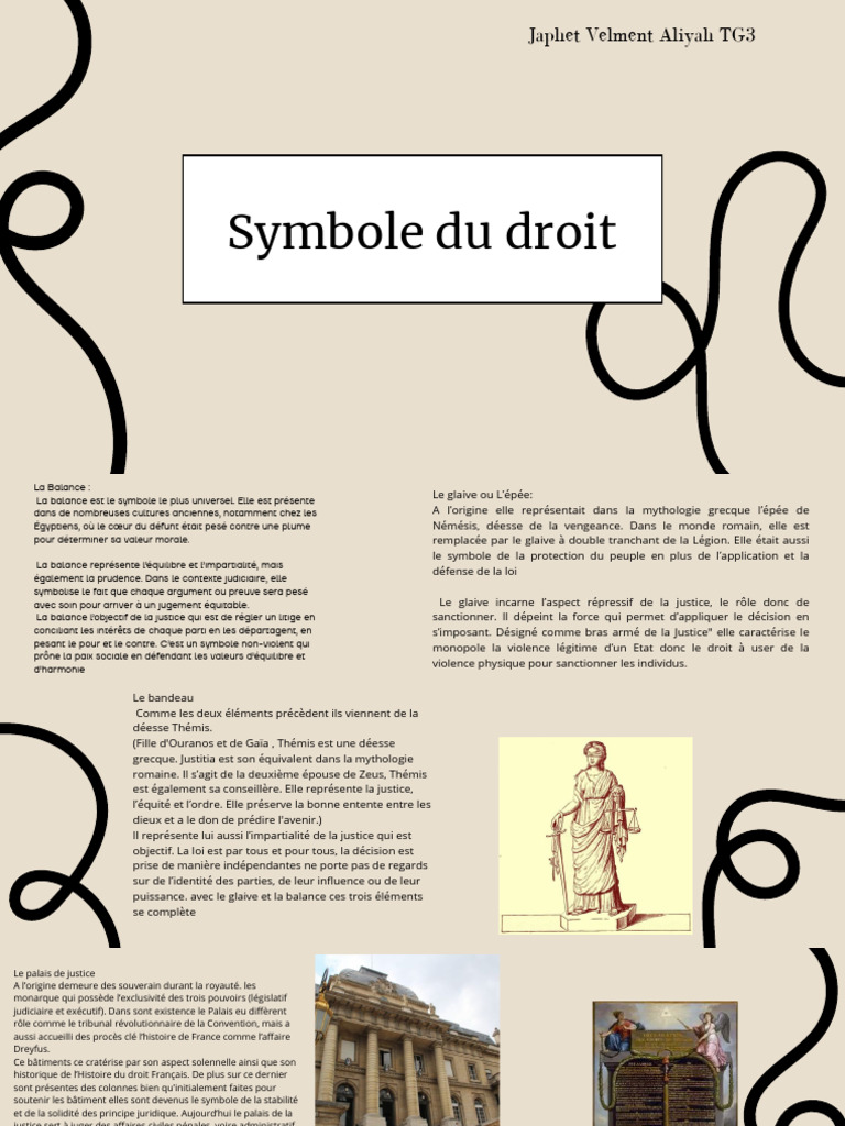 Symboles de la Justice et leur Signification | PDF | Justice | Crime et ...