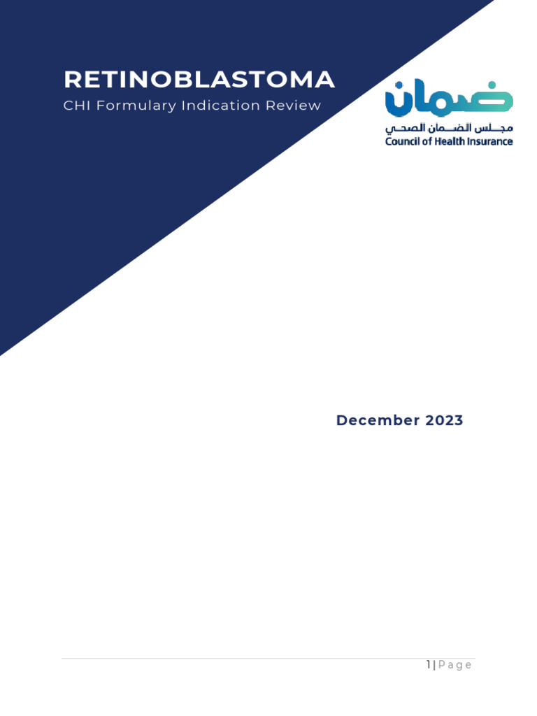 Retinoblastoma Treatment Guidelines Review | PDF | Metastasis | Biopsy