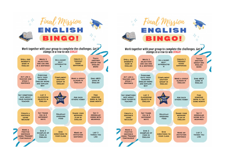 Bingo Card Fix | PDF