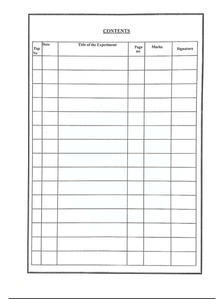 Front Sheet | PDF