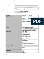 Fazal Rahman Cvi Cartificate