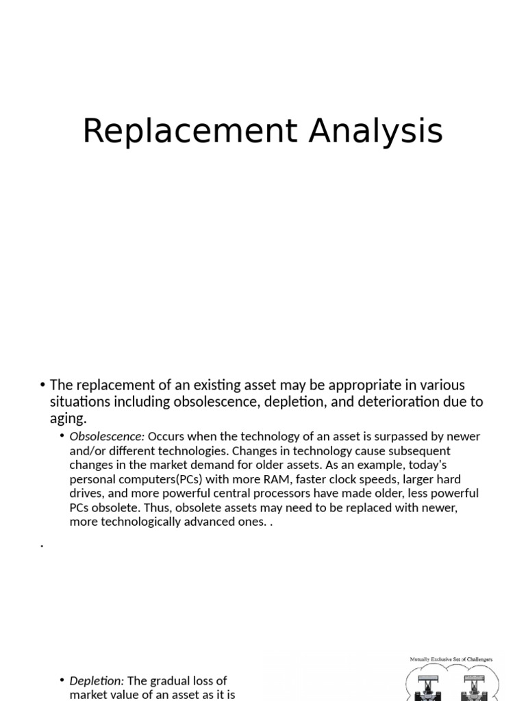 Asset Replacement Analysis Guide | PDF | Personal Computers | Expense