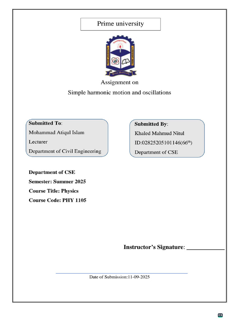 Cover Page Nitul | PDF