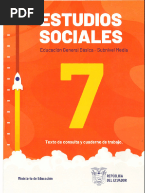 Estudios Sociales para Subnivel Medio | PDF | Temblores | Volcán