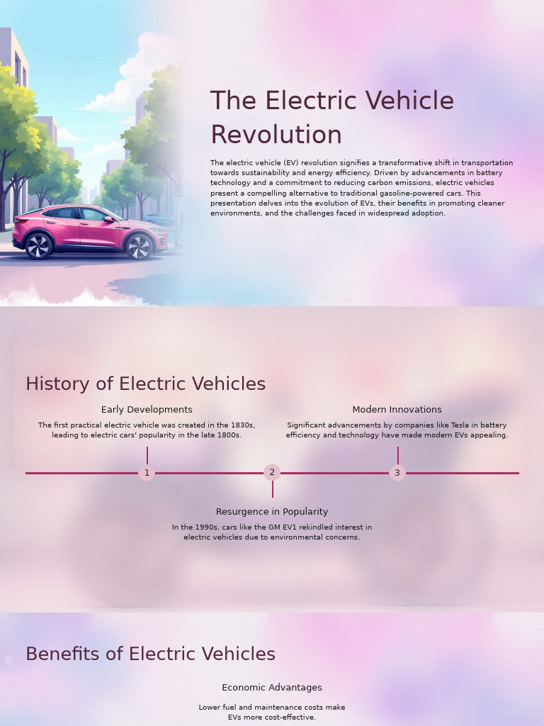 The Electric Vehicle Revolution | PDF | Electric Vehicle | Vehicles