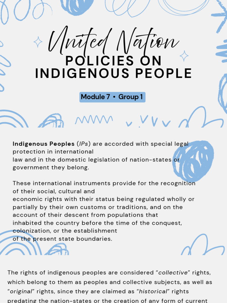 Indigenous Peoples' Rights and Policies | PDF | International Labour ...