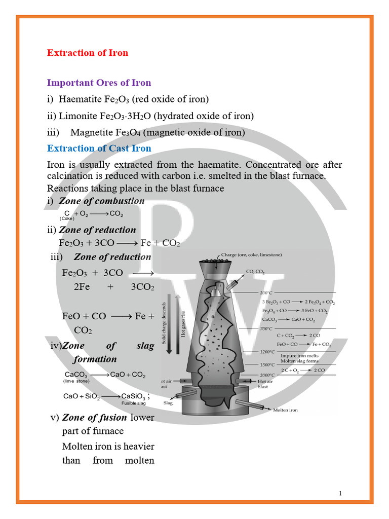 Metal Extraction - 111059 | PDF | Aluminium Oxide | Iron