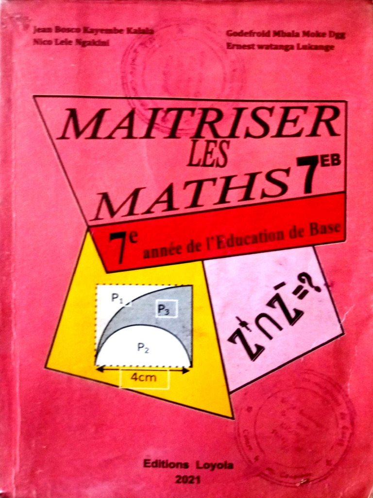 Maitriser Les Maths 7e Eb Ed.2021 | PDF