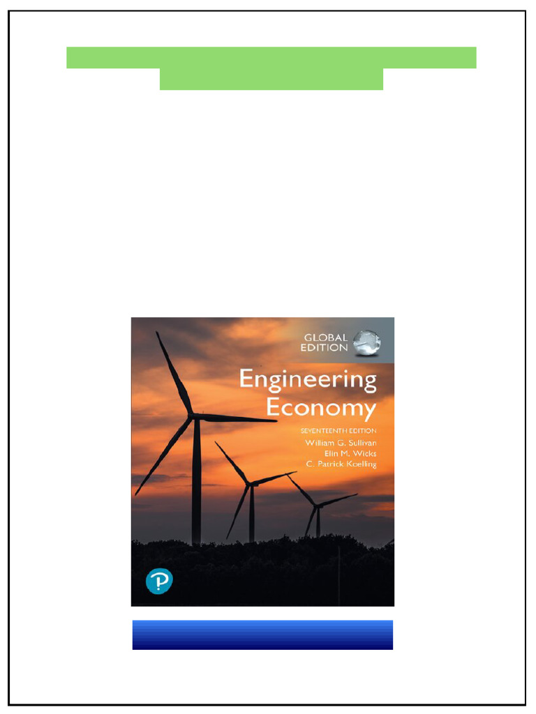 ENGINEERING ECONOMY WILLIAM G SULLIVAN visual data 3