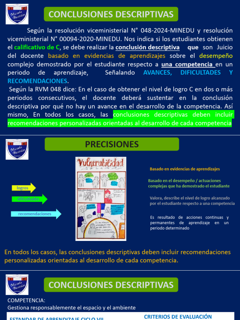 Conclusiones Descriptivas Educativas | PDF | Geografía | Riesgo