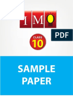 Class 10 Imo 4 Years Sample Paper