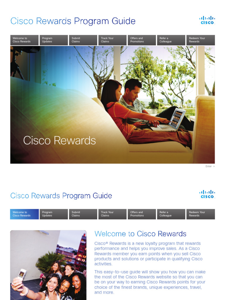 Cisco Rewards Program Overview | PDF | Loyalty Program | Computing
