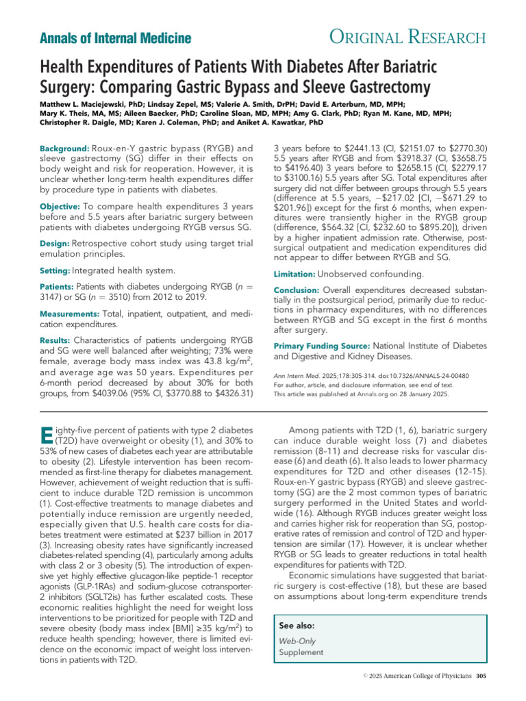 EBSCO-FullText-08 18 2025 | PDF | Bariatric Surgery | Obesity
