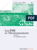 PME Et l Environnement