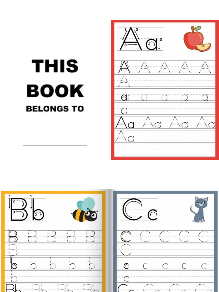 Aphabet Tracing Worksheet A-Z | PDF