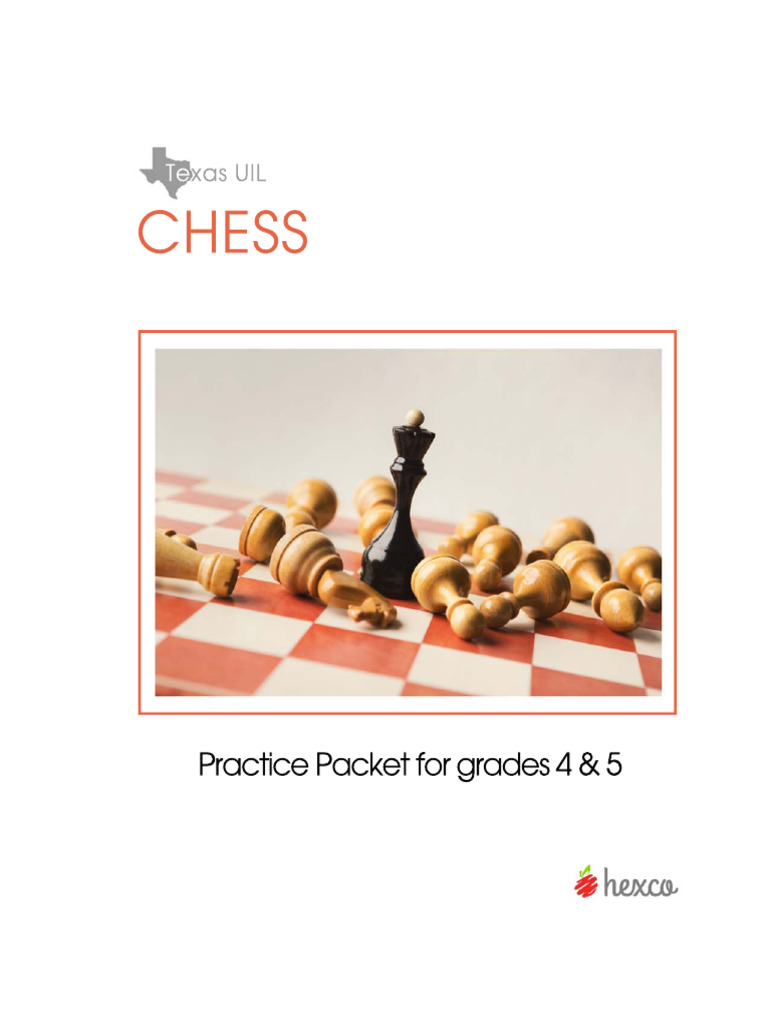 UIL Chess Puzzle Practice Packet | PDF | Competitive Games | Board Games