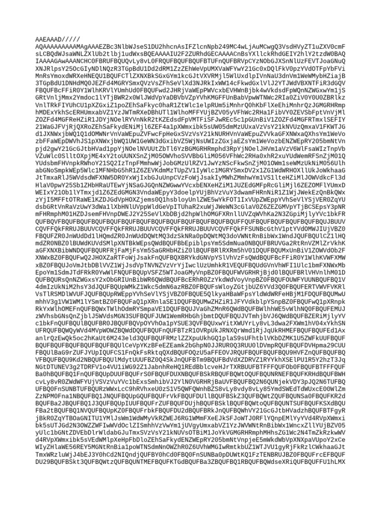 Base64 Encoded Data Analysis | PDF