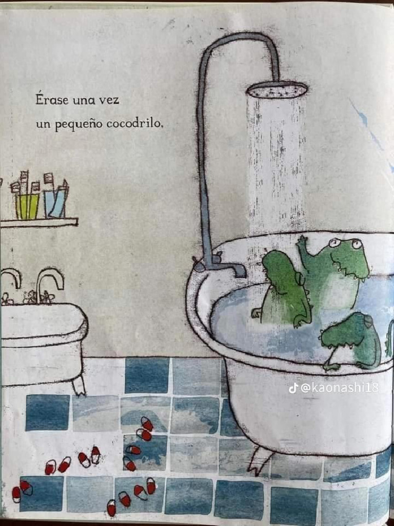 El Cocodrilo Al Que No Le Gustaba El Agua Gemma Merino | PDF