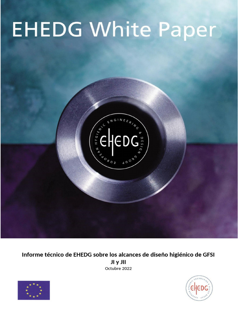Informe Técnico de EHEDG Sobre Los Alcances de Diseño Higiénico de GFSI ...