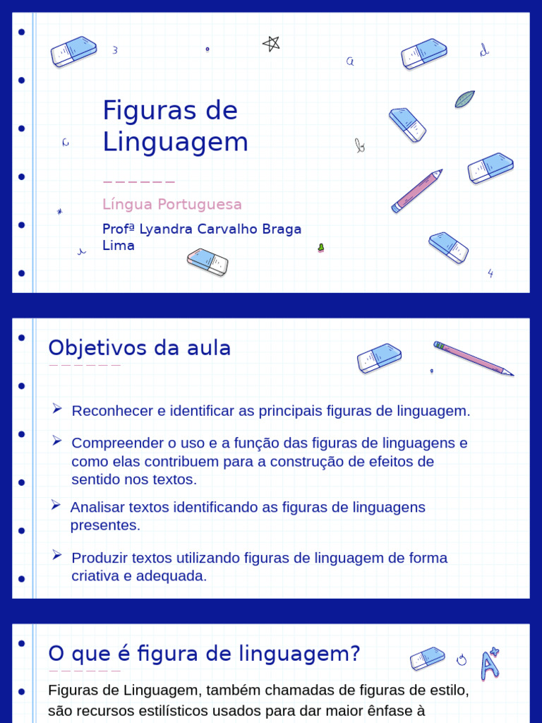 Principais Figuras de Linguagem Explicadas | PDF | Metáfora | Linguística