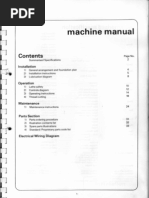 Harrison M350 Machine Manual