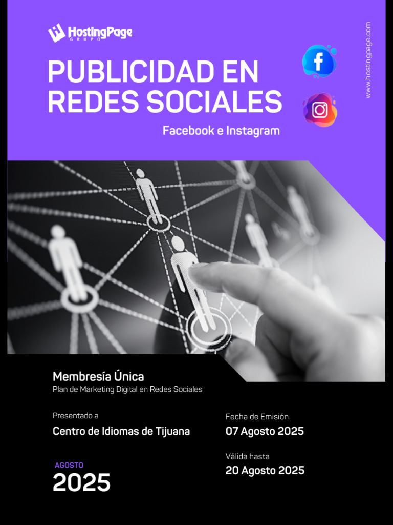 Plan de Marketing en Redes Sociales 2025 | PDF | Publicidad digital ...