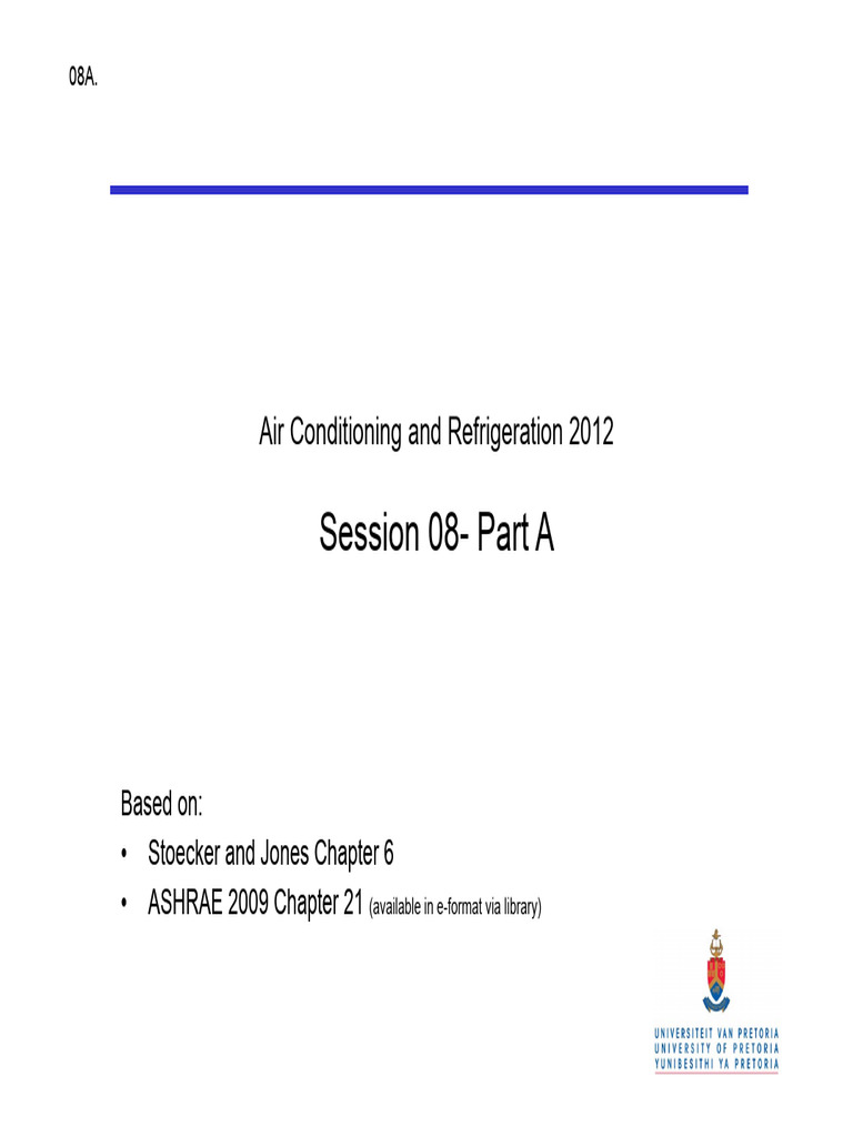 Session 8 Duct Systems | PDF | Duct (Flow) | Pressure