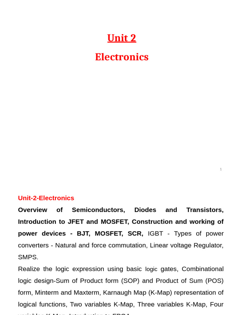 Electronics: Semiconductors & Logic Design | PDF | Bipolar Junction ...