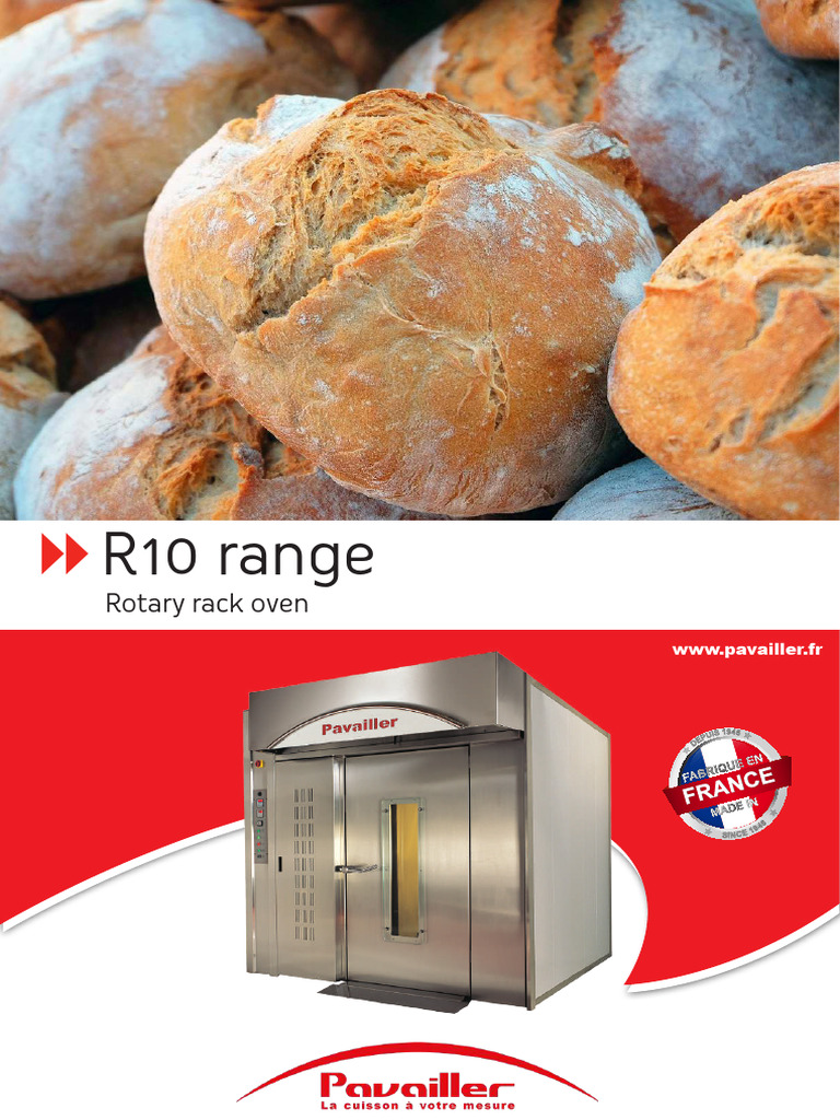 R10 Rotary Rack Ovens Overview | PDF | Door | Oven